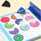🔥 ULTIMO GIORNO SCONTO 60% 🏅 Libro Magnetico Montessori Puzzle delle Frazioni