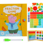 🔥 ULTIMO GIORNO SCONTO 60% 🏅 Libro Magnetico Montessori Puzzle delle Frazioni