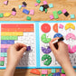 🔥 ULTIMO GIORNO SCONTO 60% 🏅 Libro Magnetico Montessori Puzzle delle Frazioni