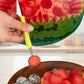 🍉Set di 3 strumenti in acciaio inox per scavare e decorare frutta