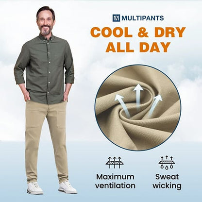 🔥 Ultimo giorno di saldo -50% 🏆MultiPants – Pantaloni cargo resistenti multi-tasca ad alta elasticità