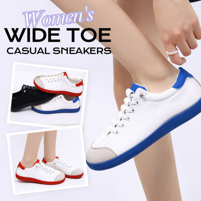 Scarpe da ginnastica da donna casual con punta larga