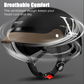 🛡️ Casco motocicletta traspirante leggero resistente agli urti