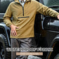 Giacca uomo outdoor con cappuccio e mezza cerniera