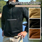 Giacca uomo outdoor con cappuccio e mezza cerniera