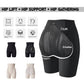 Shorts modellanti a vita alta che sollevano i glutei