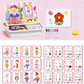 Scatola Puzzle Magnetica per Bambini con Giochi e Lavagna da Disegno