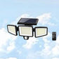 Luce solare da esterno con telecomando