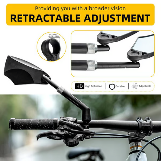 🔥Specchio regolabile a 360° per manubrio bicicletta💯