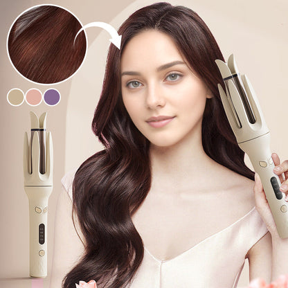 💇‍♀️ 50% DI SCONTO! 🎉 Arricciacapelli Automatico – 4 Livelli di Temperatura, Riscaldamento Rapido & Ricci Naturali Senza Grovigli! ⚡✨