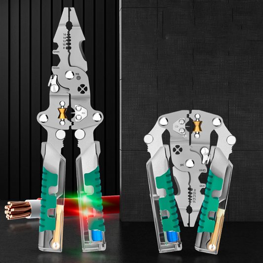 📢📢50% DI SCONTO! 🔧⚡ Pinza da Elettricista Multifunzionale Pieghevole – 10+ Funzioni, Rilevamento Tensione & Design Tascabile per Professionisti e Fai da Te! 🛠️💼