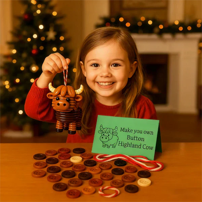 ⏰ Ultimo giorno di promozione: 50% di sconto ✨ Decorazioni con bottoni animali fai da te