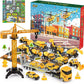 🎁Regalo di Natale con il 50% di sconto!!! 🚗Calendario dell'Avvento per bambini (maschietti): set di veicoli da cantiere in lega