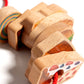 🎅 Regalo di Natale Sconto del 50% 🎄 Bruco Giocattolo in Legno per Bambini 3+ (Giocattolo Educativo)