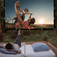 🎬 HOT SALE al 50%! ✨ Schermo Cinema Gigante Portatile per Esterni - Proiezione 4K HD con Supporto Regolabile per Feste all'Aperto 🌟🌙