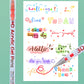 Set di penne gel multicolori per disegnare e colorar