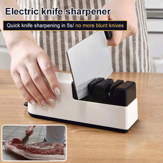 🔪 50% DI SCONTO ORA! ⚙️ Affilacoltelli Elettrico Professionale – Affilatura Rapida e Precisa, Multiangolo per Coltelli da Cucina e all’Aperto ✨📦
