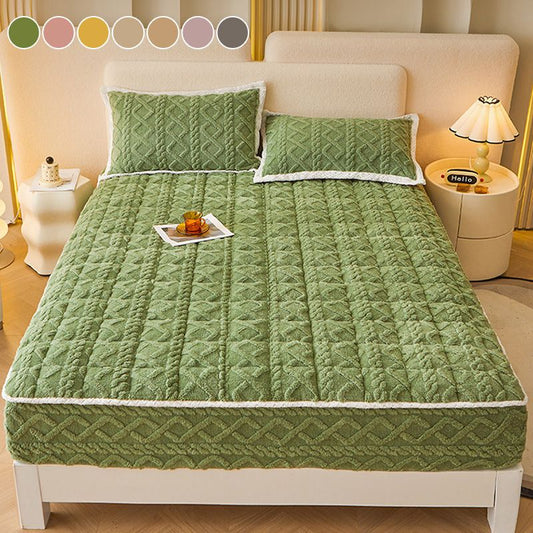⏳ Ultimo giorno: 50% di sconto sull'intera gamma! ❄️🛌 Coprimaterasso in flanella riscaldante – realizzato in morbido flanella di cotone con bordi alti ed elastici antiscivolo per comfort in ogni stagione.