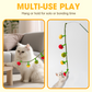 🐱 ACQUISTA 1 OTTIENI 1 GRATIS! 🎉 Giocattolo Interattivo per Gatti – A Forma di Frutta, Movimento del Cordoncino & Nepeta Eccitante 📦