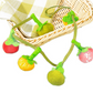 🐱 ACQUISTA 1 OTTIENI 1 GRATIS! 🎉 Giocattolo Interattivo per Gatti – A Forma di Frutta, Movimento del Cordoncino & Nepeta Eccitante 📦
