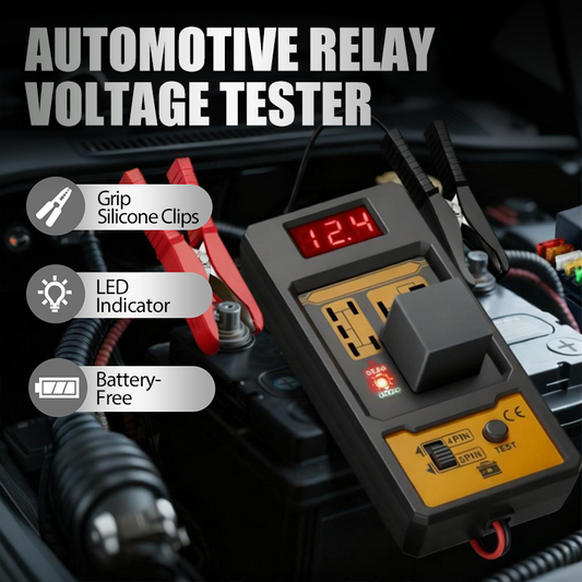 🔌🚗 50% di sconto! Tester per Relè Auto con Indicatore LED – Diagnosi istantanea, compatibilità universale & design sicuro
