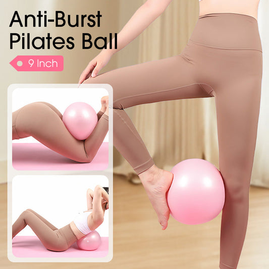 🧘 50% DI SCONTO! ⚽ Palla Pilates 23cm (9") – Anti-Scoppio, Con Pompa & Perfetta per Allenamento/Rehab 💪