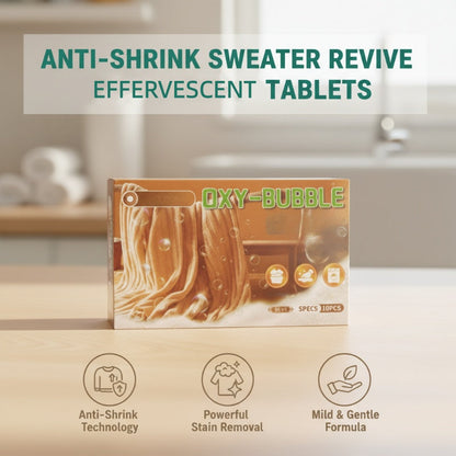 🧶🔥 Compra di più, risparmia di più!😍  ⚗️ Compresse Sweater Revive – Anti-restringimento, ripristinano la morbidezza e sono sicure per i colori 🧺