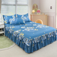 🔈🔈 OFFERTA LAMPO - SCONTO DEL 50% ⚡ Set di 3 Gonne da Letto con Volant 🛏️ – Stampa Floreale & Design a Doppio Strato!