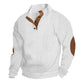 Felpa Uomo con Collo Jacquard Strutturato