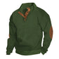 Felpa Uomo con Collo Jacquard Strutturato