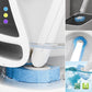 🚽 50% DI SCONTO! 🪠 Set Pulizia Bagno Completo – 18 Testine Monouso, Portaspazzola da Parete & Igienico per Tutte le Superfici 🧼