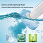 🚽 50% DI SCONTO! 🪠 Set Pulizia Bagno Completo – 18 Testine Monouso, Portaspazzola da Parete & Igienico per Tutte le Superfici 🧼