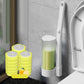 🚽 50% DI SCONTO! 🪠 Set Pulizia Bagno Completo – 18 Testine Monouso, Portaspazzola da Parete & Igienico per Tutte le Superfici 🧼