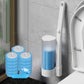 🚽 50% DI SCONTO! 🪠 Set Pulizia Bagno Completo – 18 Testine Monouso, Portaspazzola da Parete & Igienico per Tutte le Superfici 🧼