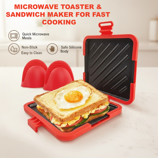 🍞 50% DI SCONTO! 🥪 Tostapane e Piastra Sandwich Senza Fili – Croccante in 3 Minuti, Design Compatto & Facile da Pulire 🔥