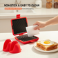 🍞 50% DI SCONTO! 🥪 Tostapane e Piastra Sandwich Senza Fili – Croccante in 3 Minuti, Design Compatto & Facile da Pulire 🔥