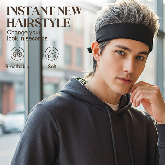 💎50% DI SCONTO! 💎 Cappello Parrucca Unisex Stile Hip-Hop – Look Audace in Secondi, Fibre Realistiche & Vestibilità Regolabile