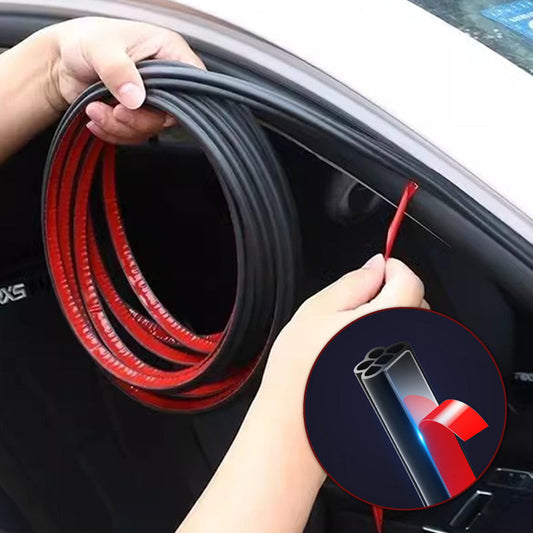 🚗 Riduzione del 50% 🧷 Nastro sigillante in gomma antipolvere per ridurre il rumore dell'automobile.