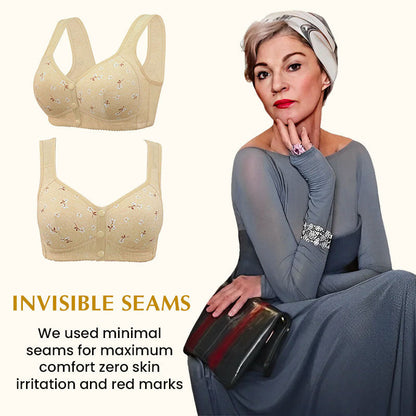 👙 Niente più torcimenti! ✨ Reggiseno con chiusura frontale – Si allaccia davanti, comfort tutto il giorno. 🎀