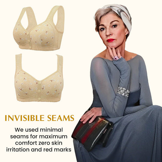 👙 Niente più torcimenti! ✨ Reggiseno con chiusura frontale – Si allaccia davanti, comfort tutto il giorno. 🎀