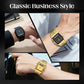 ⌚ OFFERTA A TEMPO LIMITATO -50%! 💥 Orologio multifunzione dal design retrò con quadrante quadrato – doppio display, lega di zinco, acciaio inossidabile ✨