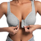 ❤️ Reggiseno push-up regolabile con chiusura frontale – senza ferretto, senza cuciture e con supporto laterale per l'uso quotidiano