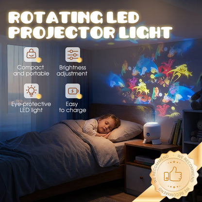 Luce Proiettore LED Rotante Dinamica