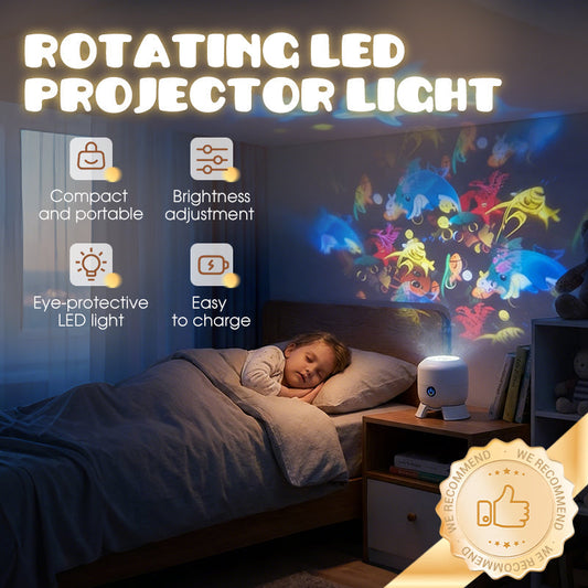 Luce Proiettore LED Rotante Dinamica