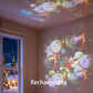 Luce Proiettore LED Rotante Dinamica