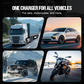 🔋 Caricabatterie Intelligente per Auto 12V 6A 🚗 – Riparazione a Impulsi, Desolfatazione, Display LCD, Protezione Completa & Compensazione Temperatura 🌡️🛡️