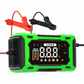 🔋 Caricabatterie Intelligente per Auto 12V 6A 🚗 – Riparazione a Impulsi, Desolfatazione, Display LCD, Protezione Completa & Compensazione Temperatura 🌡️🛡️