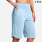 🔥Short da yoga a vita alta da donna con tasche