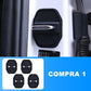 🚗Protezione per serratura portiera auto – riduzione del rumore e protezione dalle intemperie