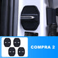 🚗Protezione per serratura portiera auto – riduzione del rumore e protezione dalle intemperie